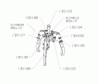 EXTRACTOR FORZA SERIE 1300ALT AUTOCENTRANTE DE 3 PATAS